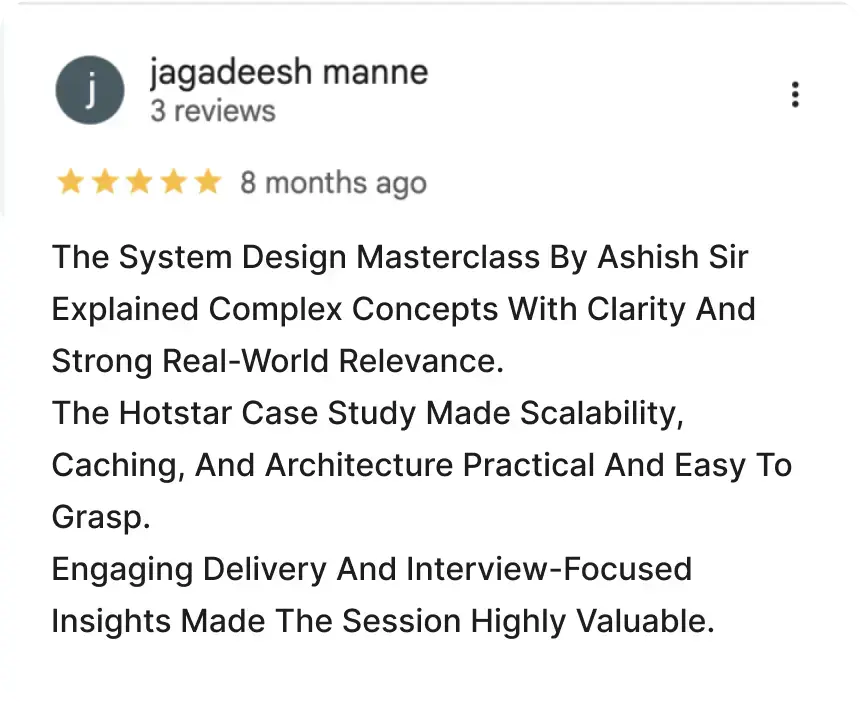 Masterclass Review 6